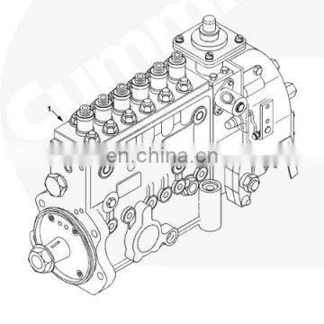 3929602 3935787 Dongfeng Cummins engine 6B5.9-C185 P3000 Fuel Injection Pump