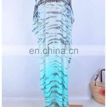 Plus Size Long Beach Dress Cover up 2019 Bikini Cover up Sarong Tunicas Playa Mujer Kaftan Beach Pareo Swim Suit Cover up photo-3