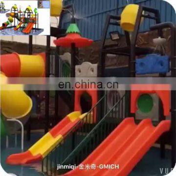 Children water tube slide plastic kids equipment water park games for pool JMQ-E002