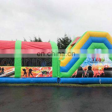 Outdoor Inflatable Bounce House Bouncy Castle Obstalce Course Bouncer For Sale photo-2