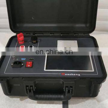 Digital  contact resistance tester 100a 200a circuit breaker loop resistance tester