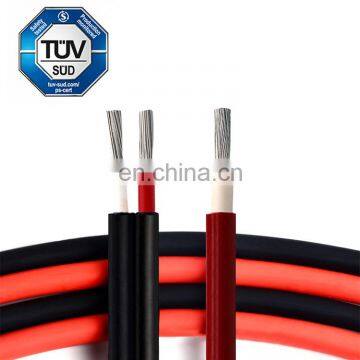 High Quality Multicore Battery 10 AWG 6mm2 Solar Cable Red or Black PV Cable Wire XLPE Jacket photo-2