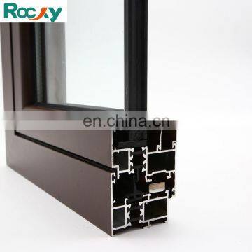 Anodizing aluminium double glazing profile 6063