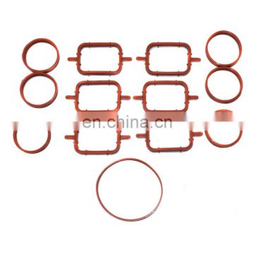 Rubber Seal Gasket Housing Set 13pcs For BMW Intake Manifold 11612246945 11617790198