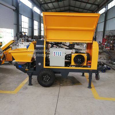 Manufacturers Supply LMT Brand Building Pumps, Mortar Cement Pump, Concrete Pump S Type Tube Valve Concrete Pumps photo-3