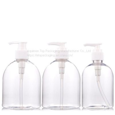 Plastic pet pump bottle