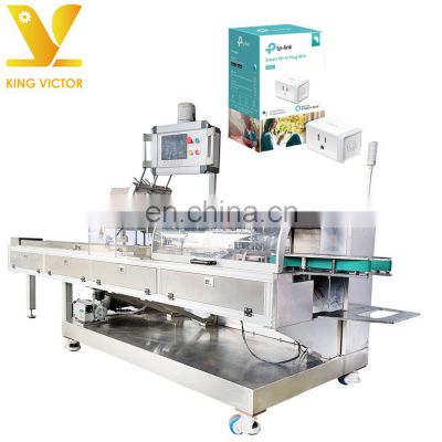 KV Automatic jack/receptacle/socket/plug base/outlet/three-pin socket Carton Box Packing packaging  machine