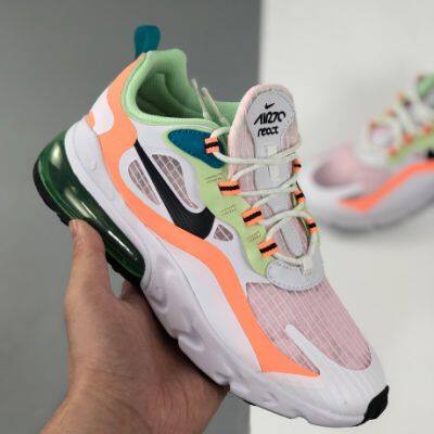 Nike React Air Max 270 in Green/Blue For Women' Shoes