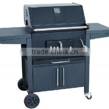 Charcoal BBQ smoker