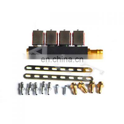 injector for fuel systems  lpg auto conversion kits injector rail cng gnc gas fuel injector rail