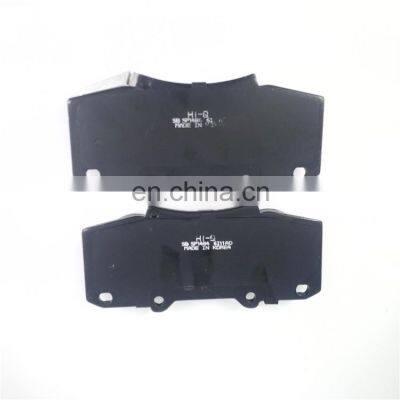 fit for  Hilux front wheel brake pad SP1484 produced by Chinese factory