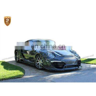 Factory price aniba style full set body kit for 2014-2016 pors-che 911-991 in frp