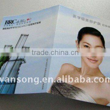 custom mini flyer smile face, manufacture full color flyer printing