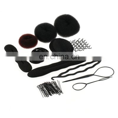 Magic Hair Clip Styling Maker Accessory Pads Foam Sponge Bun Donut Hairpins Clip in Hair