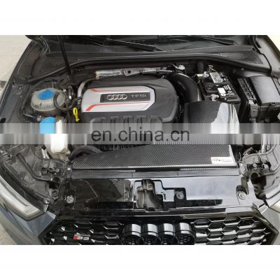 Full-dry Carbon Fiber Process Car Air Intake System Modified Kit for S3 Golf MK7 TT 2.0T EA888 GEN3