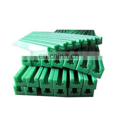 UHMW PE Plastic Guide Rail for Roller Chain