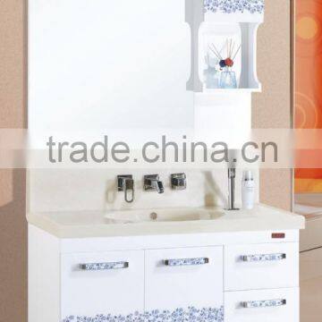 Good Material Modern Design Bathroom cabinet with High level tap and music shower ZZ-1013