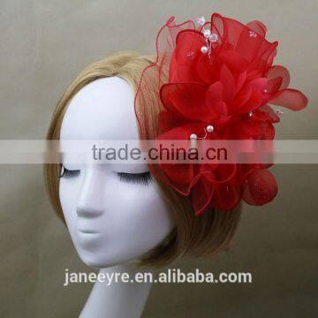 Custom Design Ladies Bridal Hair Accessories Fascinator For Wedding