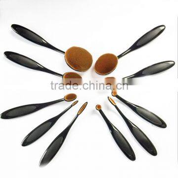 High Quality beautiful 10-pc makeup brush/Natural Makeup Brushes