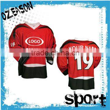 warm ice hockey jersey shirt custom made design logos numbers names