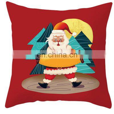 Top Ranking Cute Kids Sofa Decorative Custom Santa Bed Covers Christmas Pillow Case