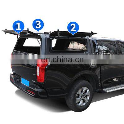 Pickup 4x4 Rainproof Lightweight Steel Hardtop Truck Topper Camper Canopy for great wall poer canopy