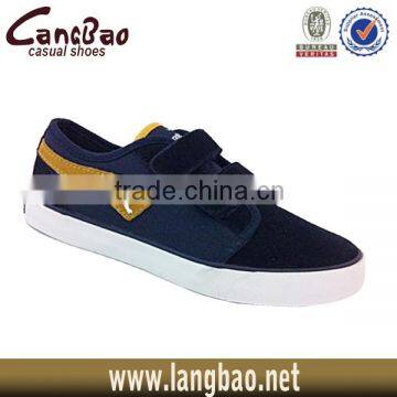 Western style blue casual classic comfortable pure leather man shoe