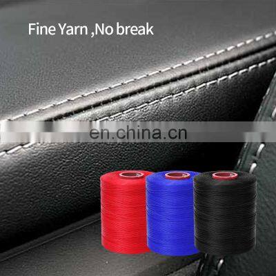 Wholesale 0.8MM Wax Poly Thread Cord Waxed Thread For Leather Sewing photo-3
