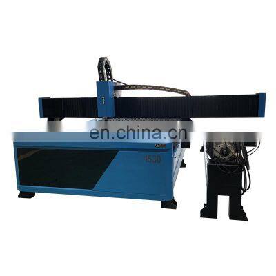 Jinan cnc1530 plasma cutter steel  plasma cutting machine plasma