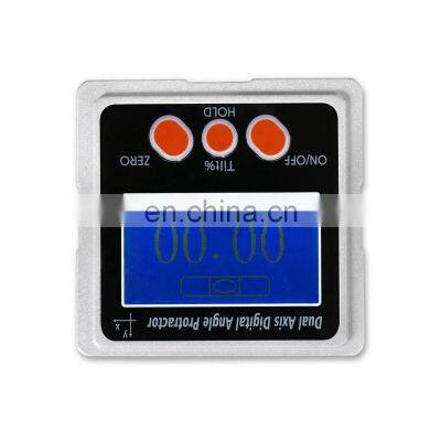 Mini Dual Axis Digital Angle Gauge Electronic Protractor Digital Inclinometer With Backlight Digital Level Box With Magnetic photo-4