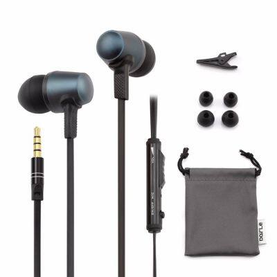 In-ear Coloful wired stereo metal headphones with mic for Huawei Mate 10