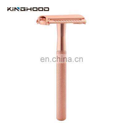 OEM and ODM Service Men's Razor Manufacturer Blade Butterfly Open Beard Shaving Razor photo-4