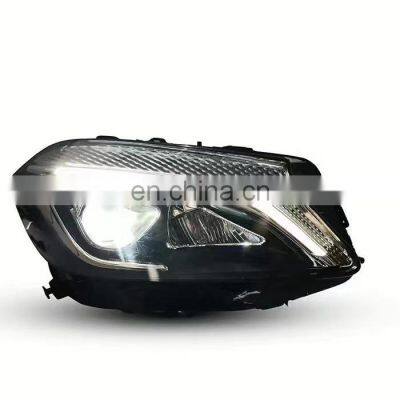 upgrade to full led headlamp headlight with a touch of blue for mercedes benz A Class W176 A180 A200 head lamp 2013-2018