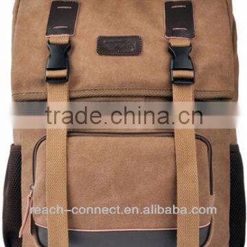 durable retro canvas backpack for teens