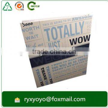 3 O Ring Printed Art Paper Recipe Book Clip File Binder With Inserts photo-4