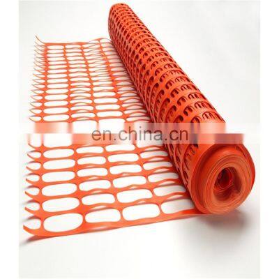 100% virgin HDPE safety construction signal mesh/safety barrier fence/orange safety barrier netting