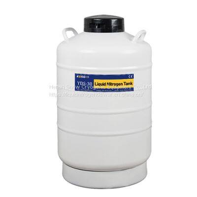 30L laboratory liquid nitrogen container artificial insemination cryogenic bottle