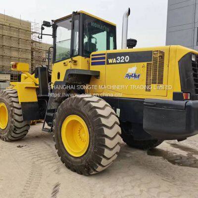 Used Wheel Loader Komatsu WA320 Komatsu WA100 WA300 WA470 WA380 WA470 Cheap Price For Sale photo-2