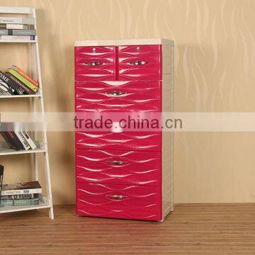 Whosesale Fashion 4-ALYER Plastic Clother Storage Drawer With Two Locks photo-2