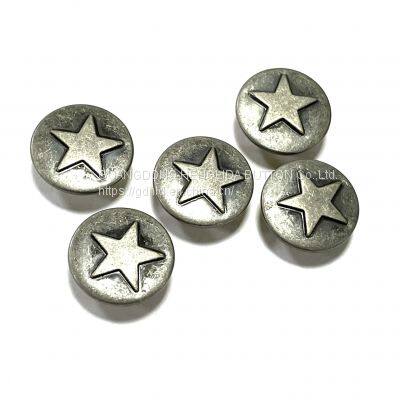 HLD Button Factory Wholesale 15mm plating spring snap button for garment