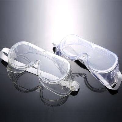 Safety goggles Durable Protective clearly Safety Work Glasses with hole