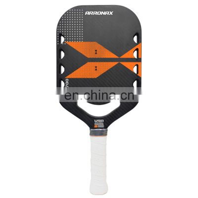 Arronax OEM Full Carbon Fiber Pickleball Racket Thermoformed Custom Logo USAPA Pickleball Paddles Exclusive patent