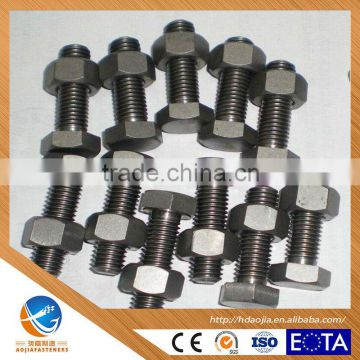 AOJIA FACTORY DIN933&DIN934 Carbon steel Bolt&Nut