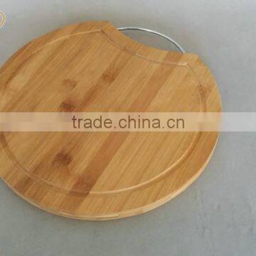 Practical round type Bamboo cutting board HY-A462