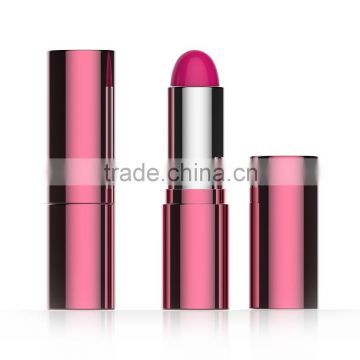 new arrival of round aluminum lipbalm tube,cosmetic liptick container