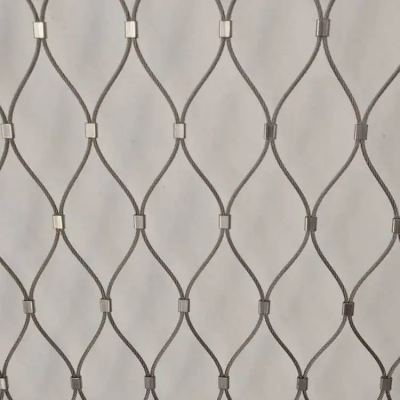 Protection Stainless Steel Woven Wire Rope Safety Net for Bridges