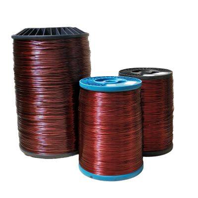 50 years  factory experience insulated enameled aluminum wire 180 class 200 class UL Wire