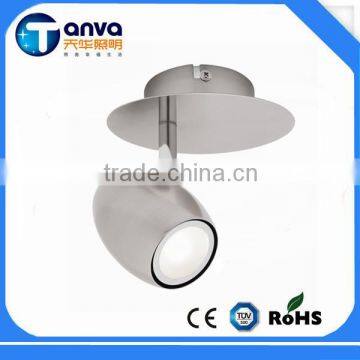 China Factory Price Satin Nickel Aluminum LED Smd/Cob Chip Spot Light