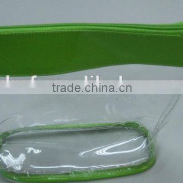 Cheap zipper pvc promotion cosmetic bag