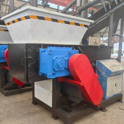 Single Shaft Clothes Shredder Machine Recycling Plastic Crushing Machine Shredder